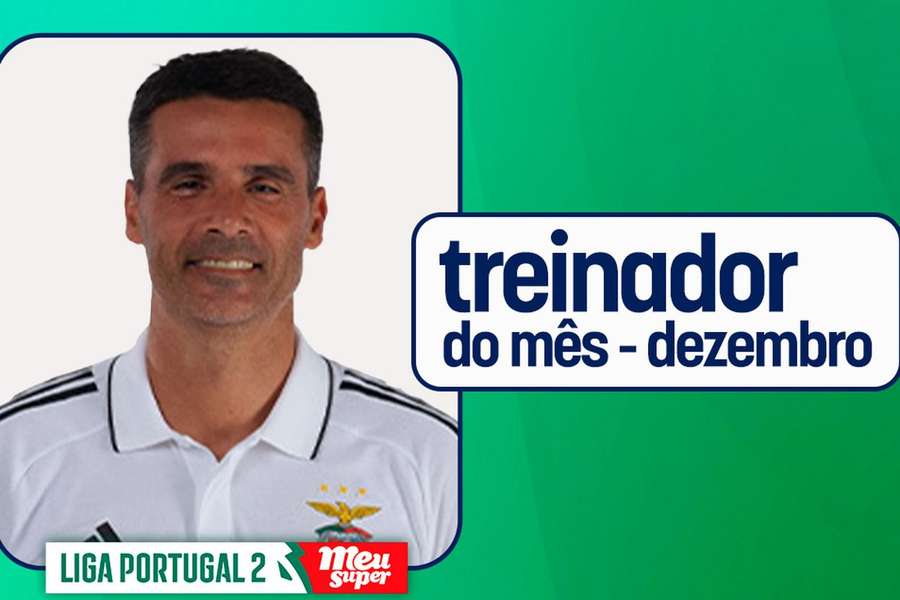 Nélson Veríssimo eleito treinador do mês de dezembro