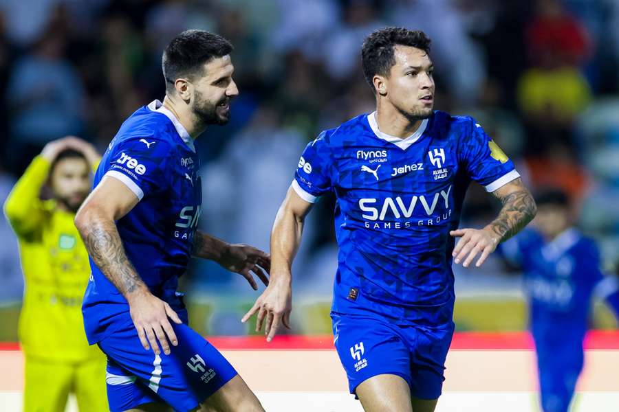 Marcos Leonardo colocou o Al-Hilal na frente