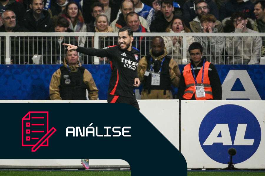 Rayan Cherki brilha pelo Lyon