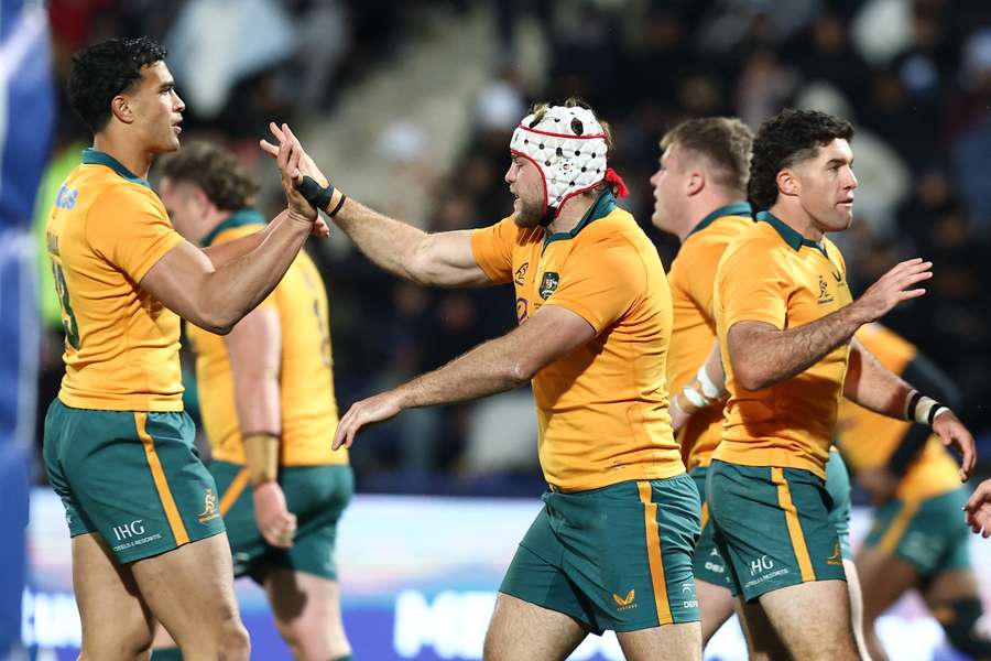 Fraser McReight scored in his fourth consecutive international start for the Wallabies. Fraser McReight scored in his fourth consecutive international start for the Wallabies.