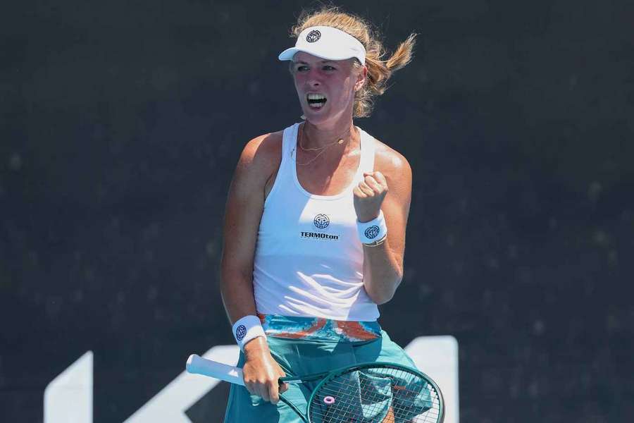 Magdalena Fręch w świetnym stylu wróciła do meczu z Blinkową i gra dalej podczas Australian Open