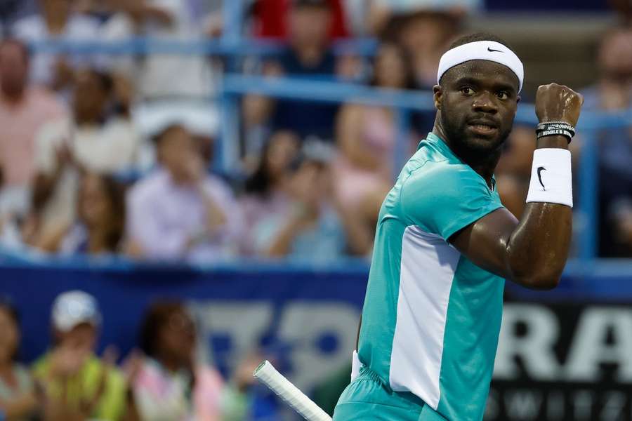 Frances Tiafoe zvládl první kolo turnaje ve Washingtonu.