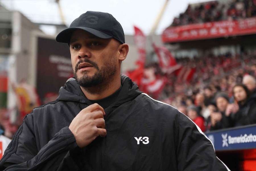 Bayern Munich coach Vincent Kompany