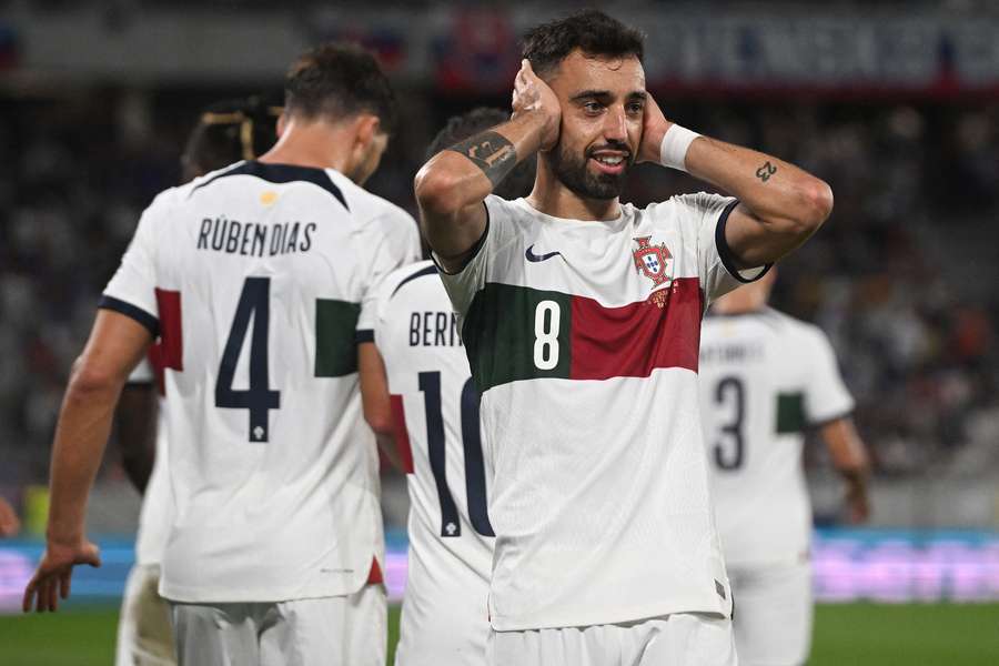Fernandes zapewnia Portugalii zwycięstwo 1:0 nad Słowacją w eliminacjach do Euro