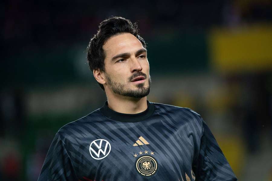 Mats Hummels wird für seine Leistungen im DFB-Dress geehrt.