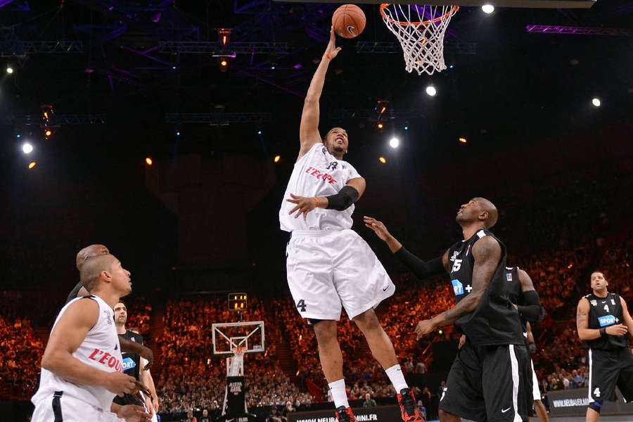 Ludovic Vaty no All-Star Game em Bercy, em dezembro de 2012