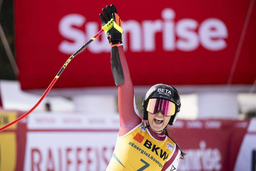 Alpejski PŚ - Austriaczka Venier wygrała supergigant w Crans Montanie, Gąsienica-Daniel 37.