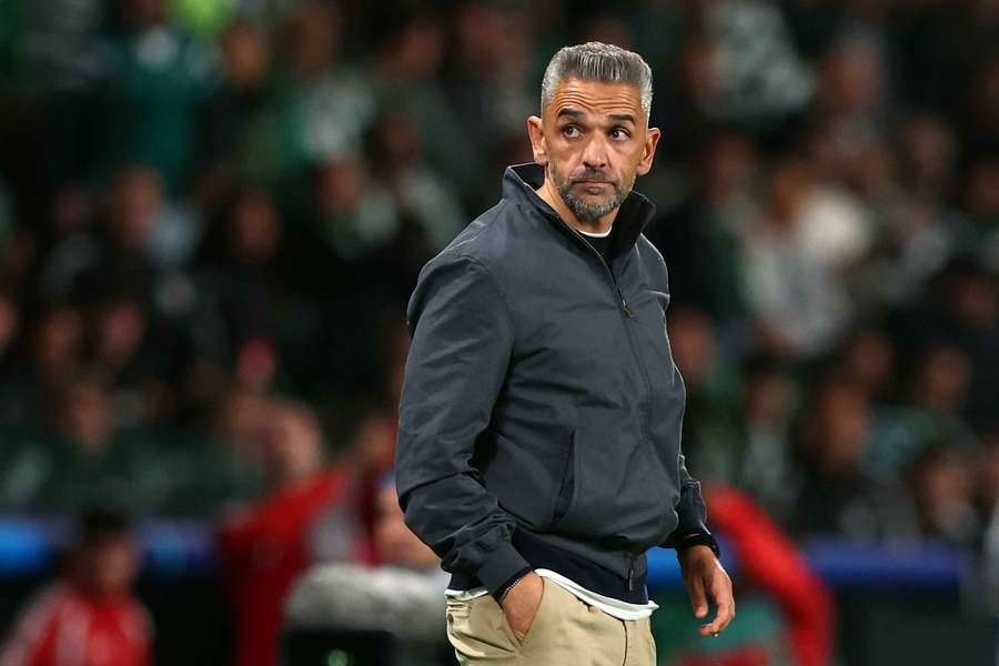 Rui Borges, treinador do Sporting Rui Borges, treinador do Sporting