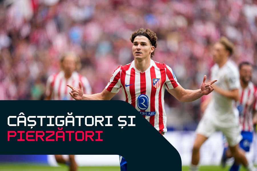 Julian Alvarez a fost vedeta Atletico Madrid în derby-ul cu Real de sâmbătă