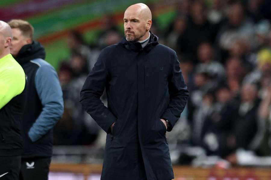 Ten Hag stond twee jaar aan het roer bij United