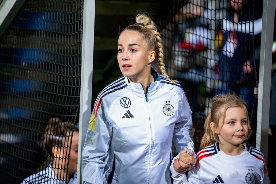 Giulia Gwinn will die DFB-Frauen als Kapitänin zur EM im Sommer führen.