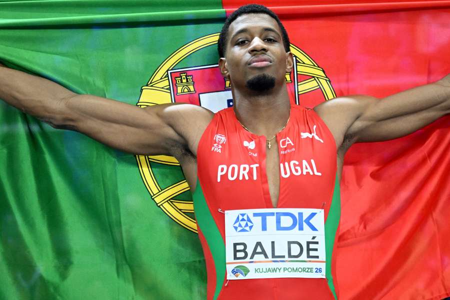 Atleta português Gerson Baldé Atleta português Gerson Baldé