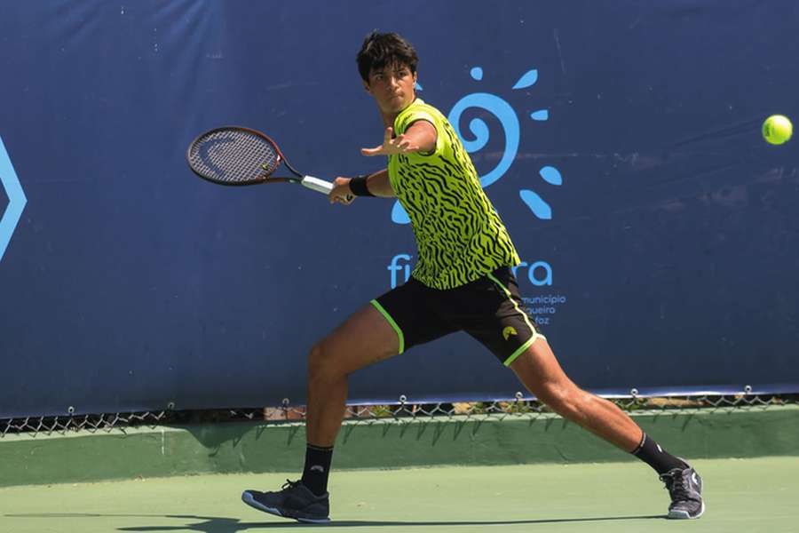 Tiago Pereira em ação