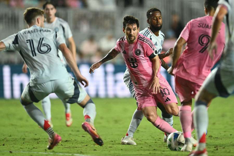 Messi, con el Inter de Miami