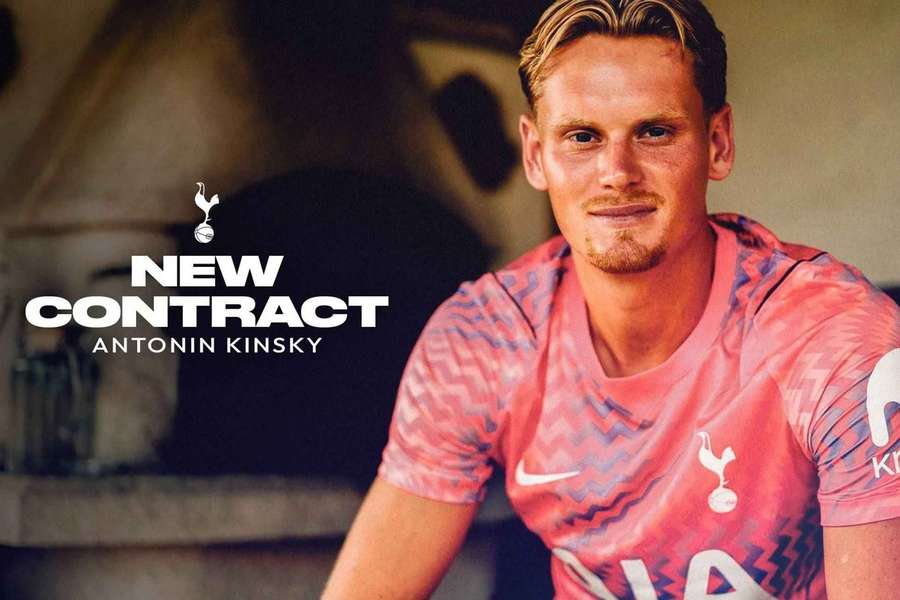 Kinský bude v Tottenhamu jedničkou.