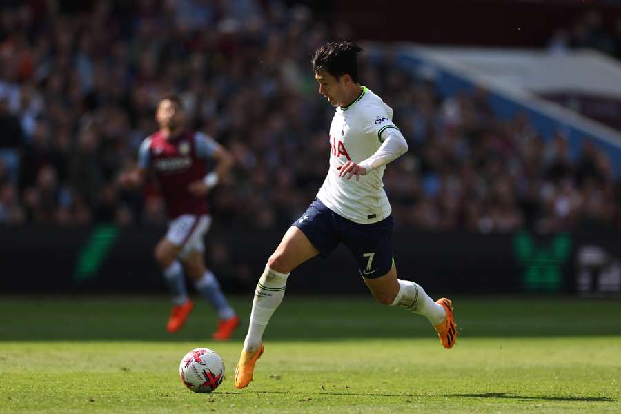 Tottenham forward Heung-min Son