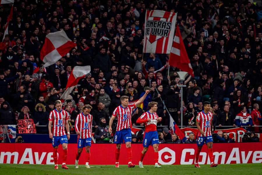 Atlético Madrid sem muitos motivos para festejar recentemente