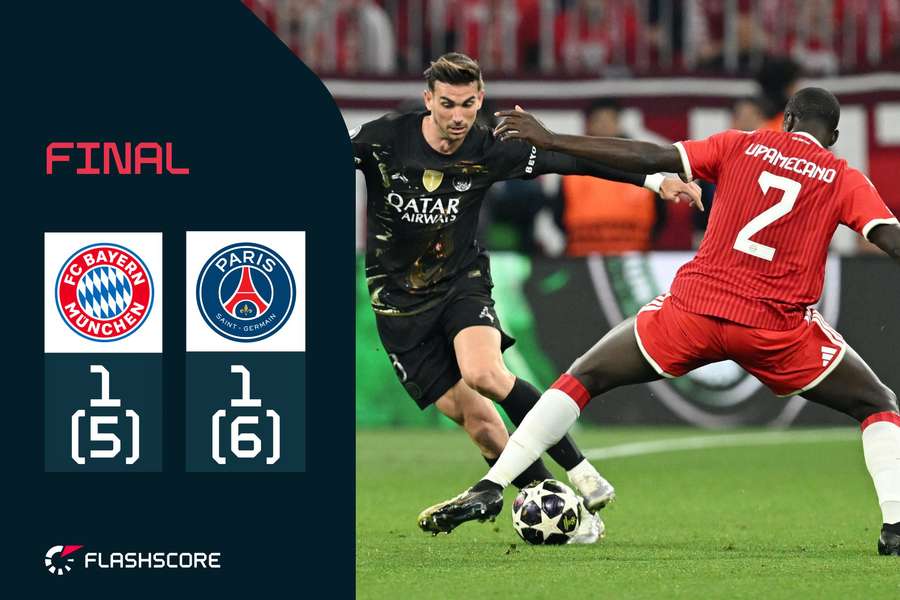 Sigue en directo el Bayern-PSG