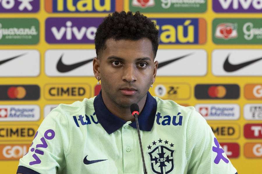 Rodrygo será a grande referência ofensiva do Brasil contra a Argentina