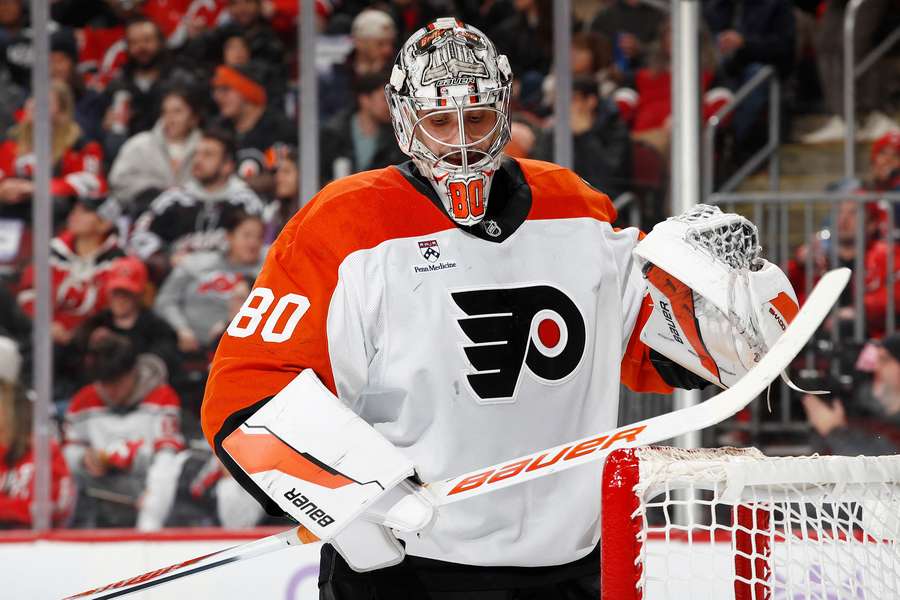 Daniel Vladař je důležitým členem týmu Flyers.