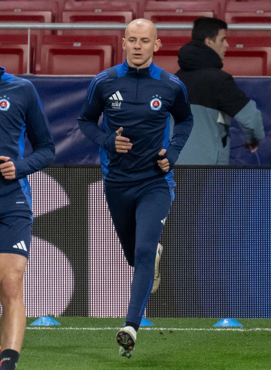 Vladimír Weiss ml. znovu v belasom.