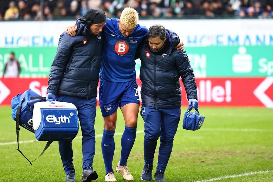 Kempf verletzte sich beim Spiel in Fürth.