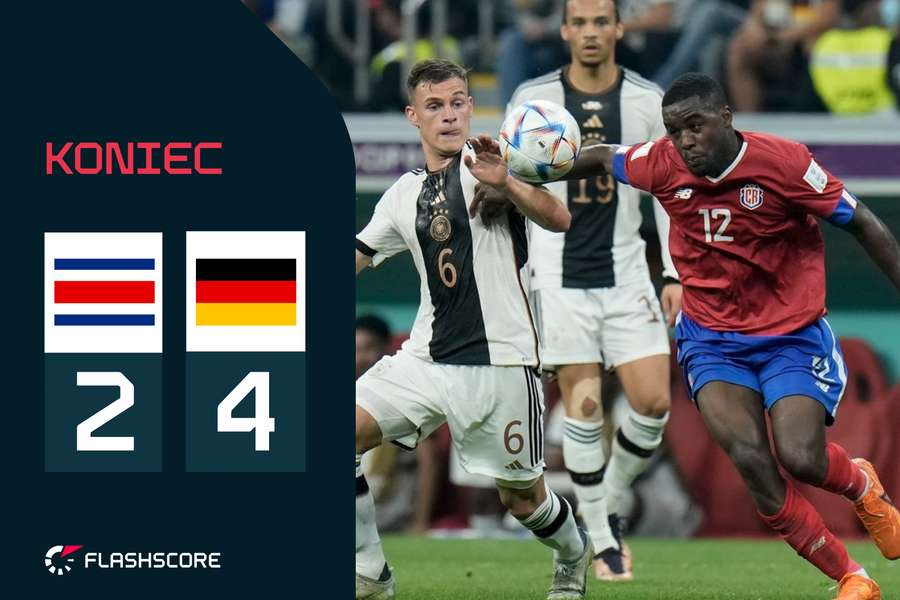 MŚ 2022. Niemcy mimo zwycięstwa z Kostaryką, żegnają się z turniejem!