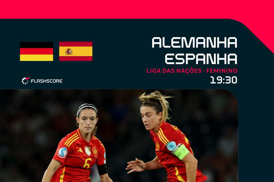 Alemanha e Espanha medem forças Alemanha e Espanha medem forças