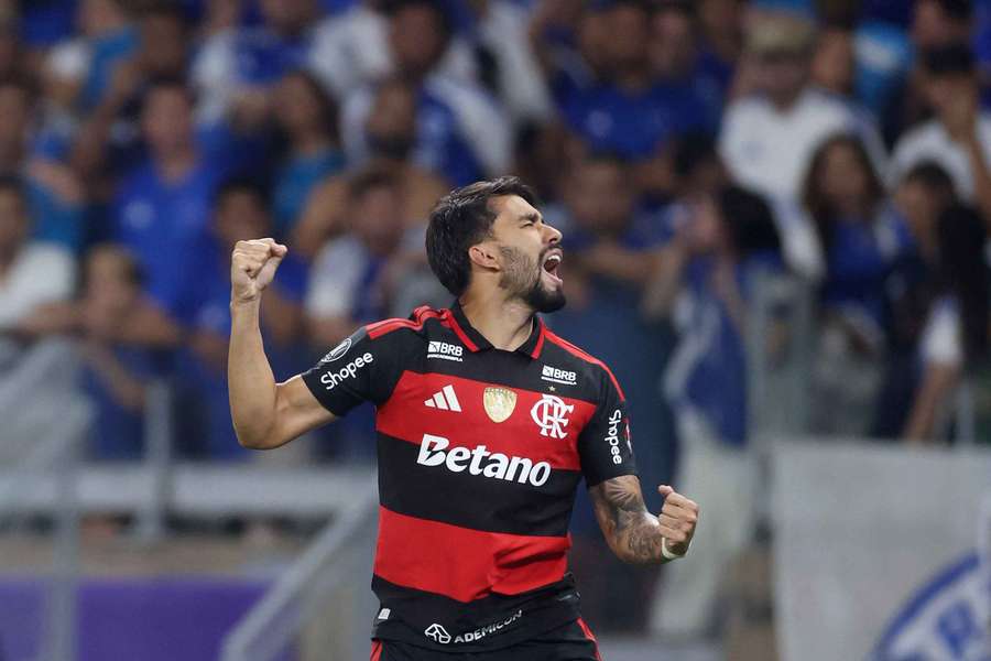 Paquetá celebra un gol ante el Cruzeiro