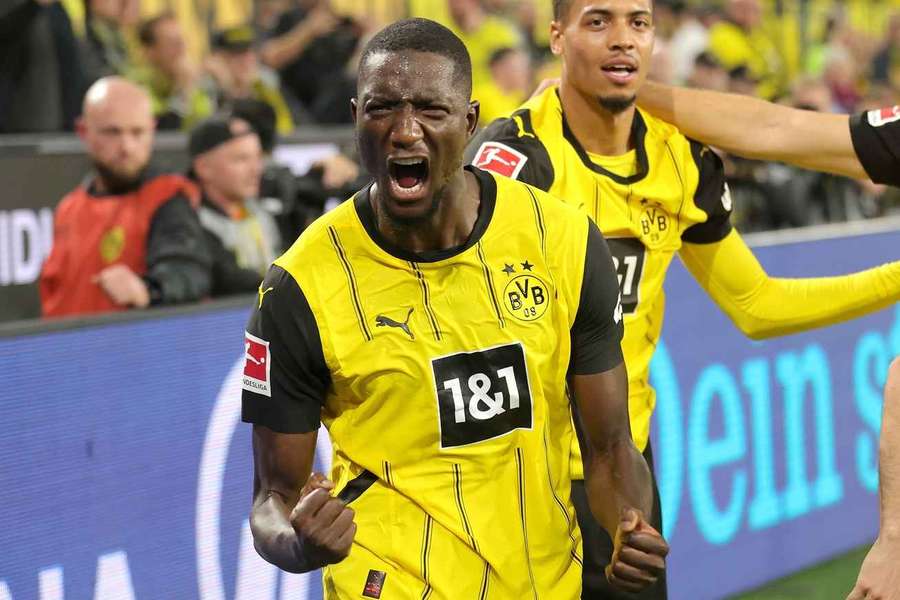 Guirassy fez o gol da vitória do Dortmund