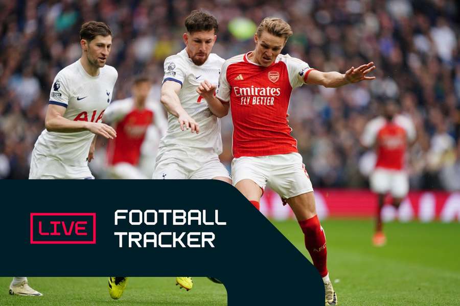 Football Tracker: Arsenal running riot away at Tottenham | Flashscore.co.uk