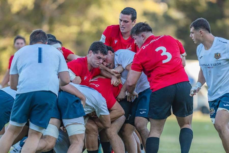 Lusitanos XV em ação