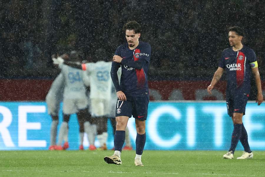 PSG couldn't get the job done in the heavy Parisian rain