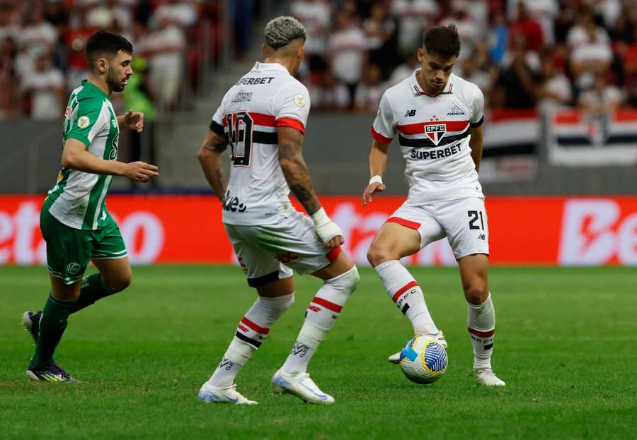 O São Paulo teve mais posse, mas não converteu em gols