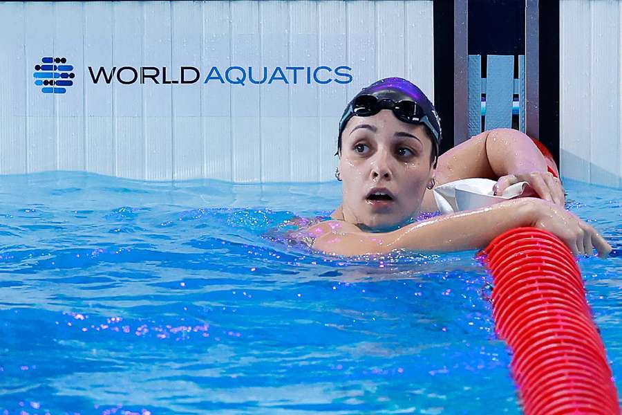 Camila Rebelo apura-se para as meias-finais dos 100 costas nos Mundiais de natação