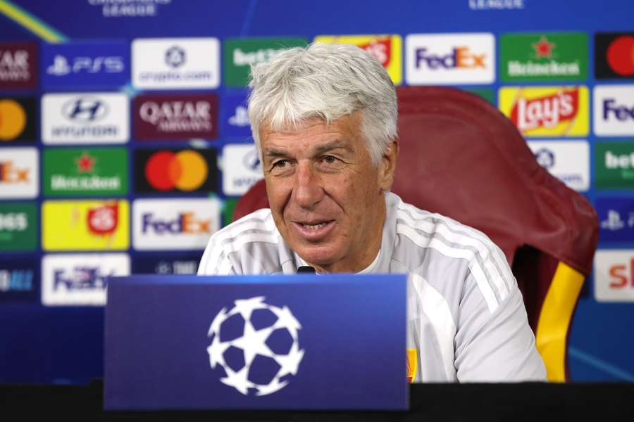 Gasperini v rozhovore s novinármi.