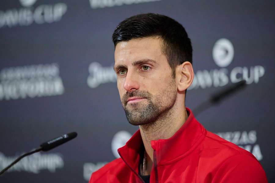 Djokovic perdeu com a Sérvia nas meias-finais das finais da Taça Davis