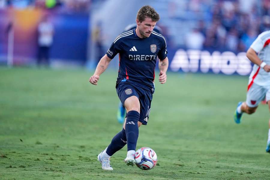 Anders Dreyer in action for San Diego Anders Dreyer in action for San Diego