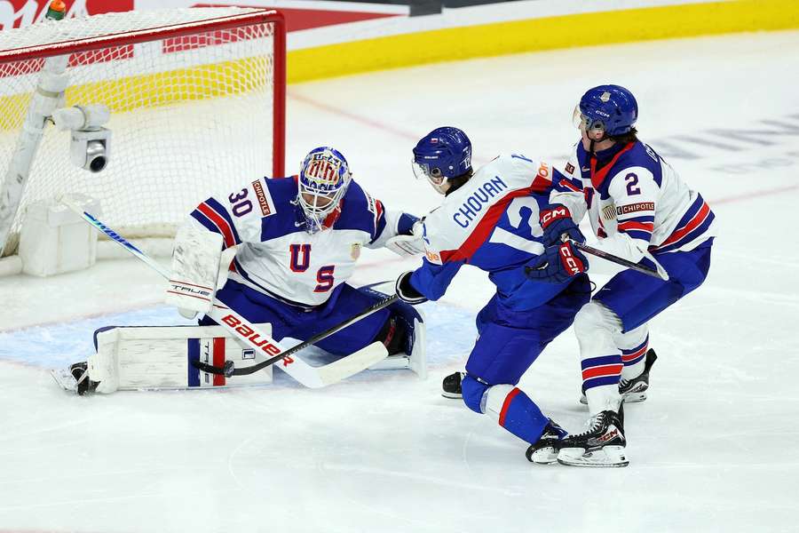 Slovenští junioři svedli na MS velkou bitvu s hokejisty USA, prohráli 5:6