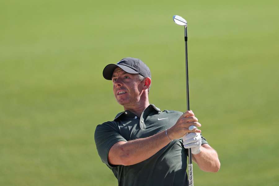 McIlroy durante a ronda inaugural