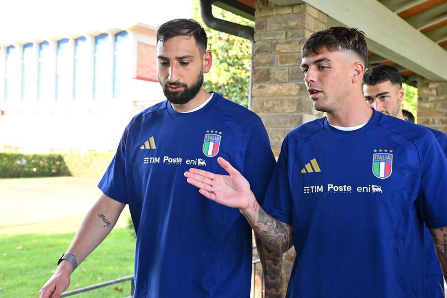 Donnarumma e Maldini Donnarumma e Maldini