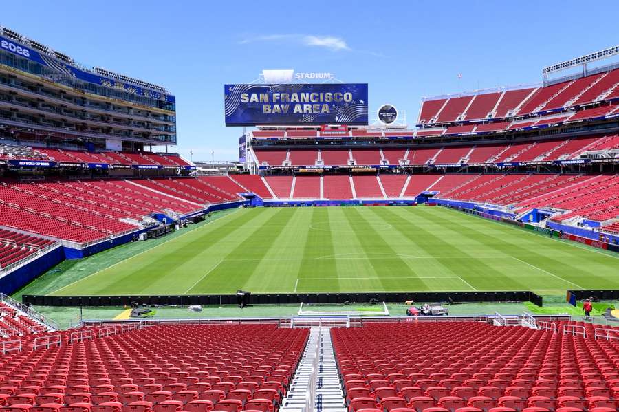 Das Levi's Stadium in der San Francisco Bay Area. Das Levi's Stadium in der San Francisco Bay Area.