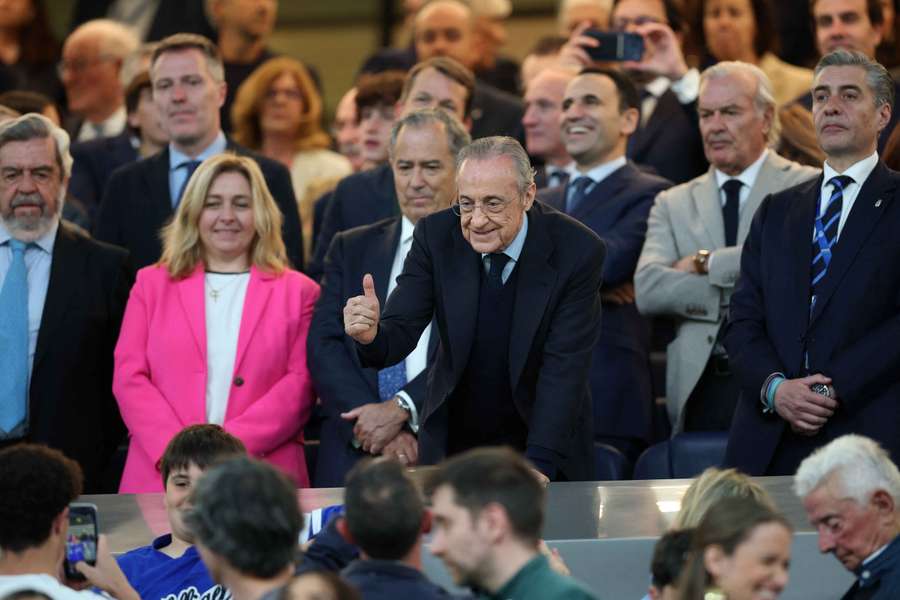 Florentino Pérez, atual presidente do Real Madrid Florentino Pérez, atual presidente do Real Madrid