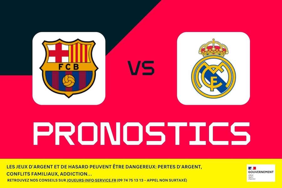 Barcelone - Real Madrid : pronostics, meilleurs paris et cotes (Liga)
