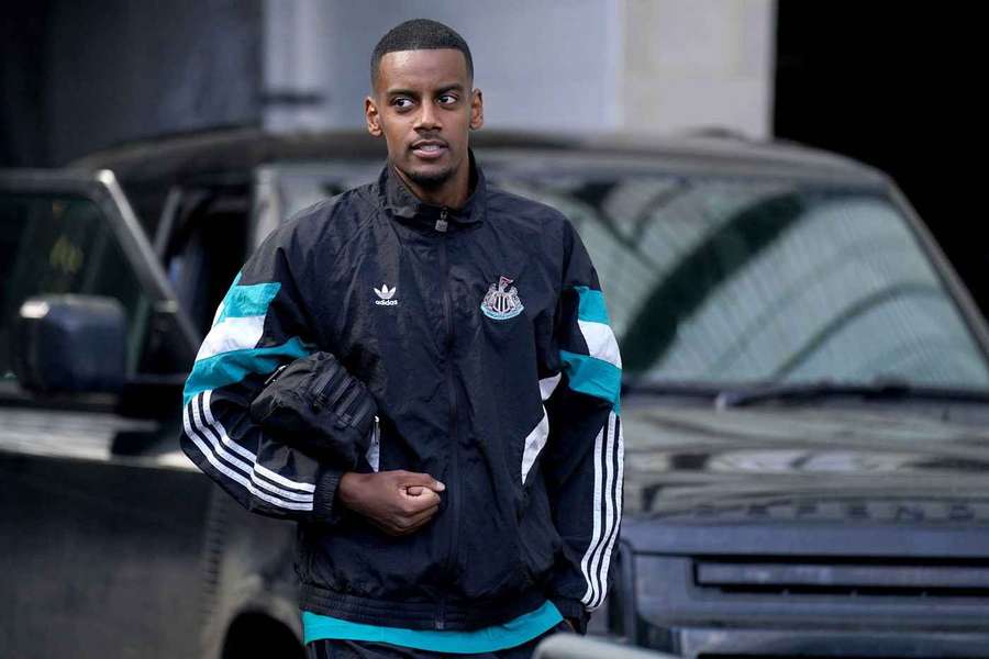 Isak, jugador del Newcastle