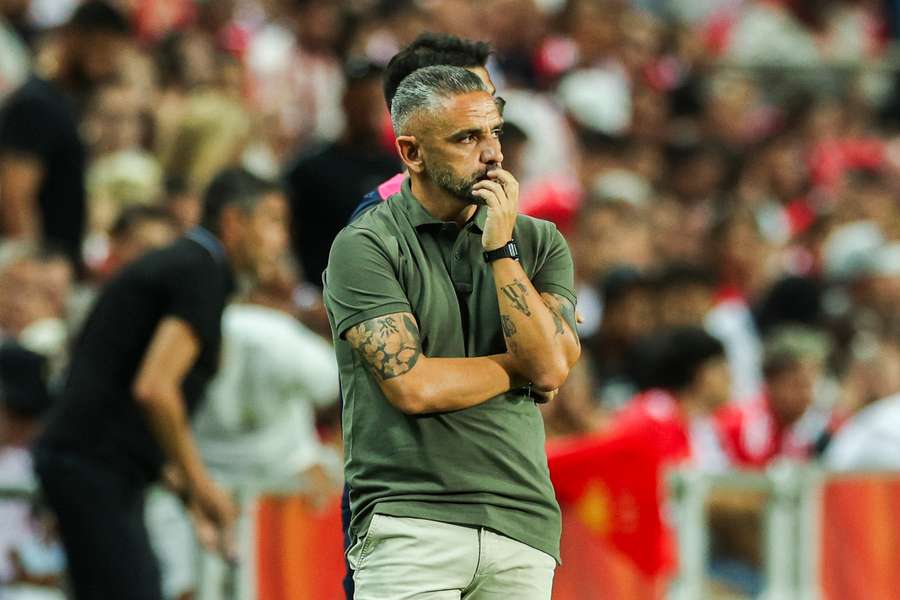 Rui Borges, treinador do Sporting