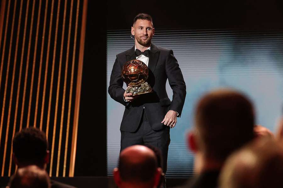 Messi, con su octavo Balón de Oro