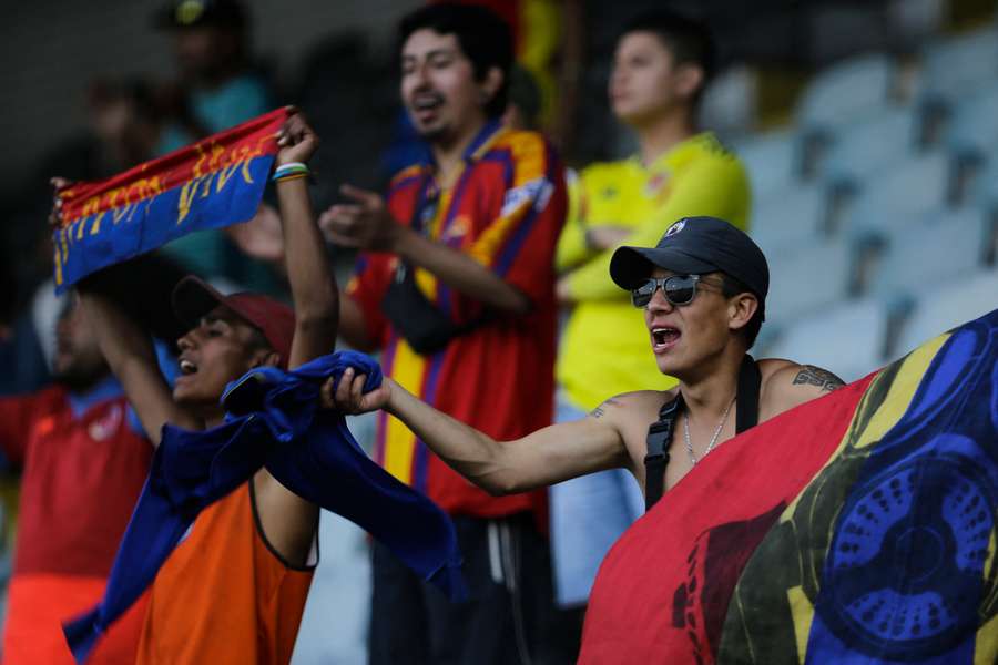 Aficionados de Deportivo Pasto animan a los suyos
