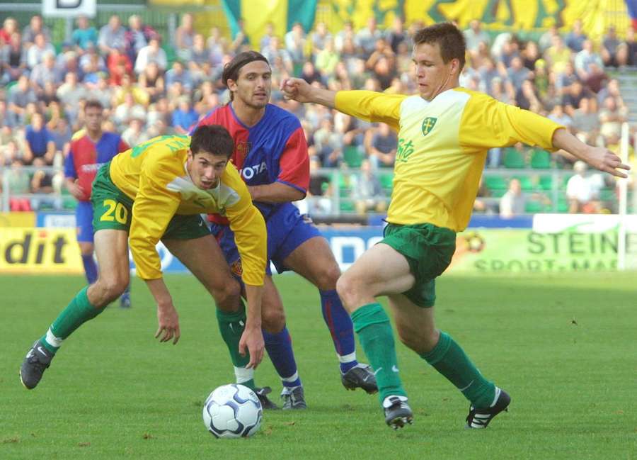 Bazilej odštartoval v sezóne 2002/2003 proti Žiline spanilú jazdu Ligou majstrov.