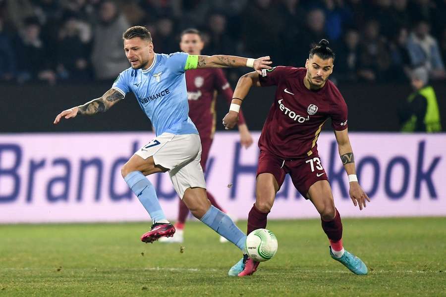 Lazio o elimină pe CFR în 16-imile Conference League